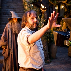 The-Hobbit-Peter-Jackson-on-set