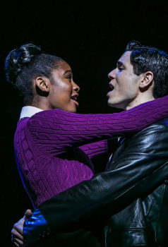 Coco Jones (Jane) and Jason Gotay (Calogero) 